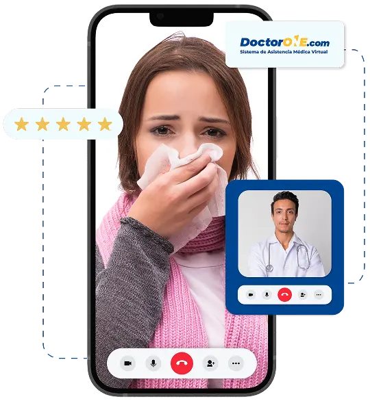 Consulta médica virtual DoctorOne